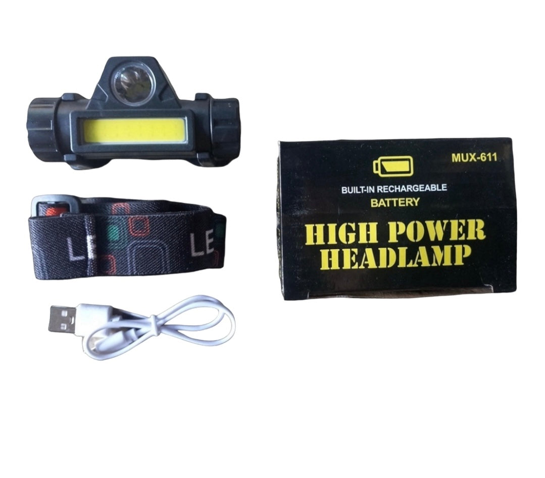 LF001 Linterna Led Frontal Recargable