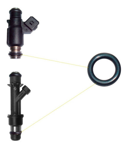 O114 Oring Sello NBR Inyector Delphi