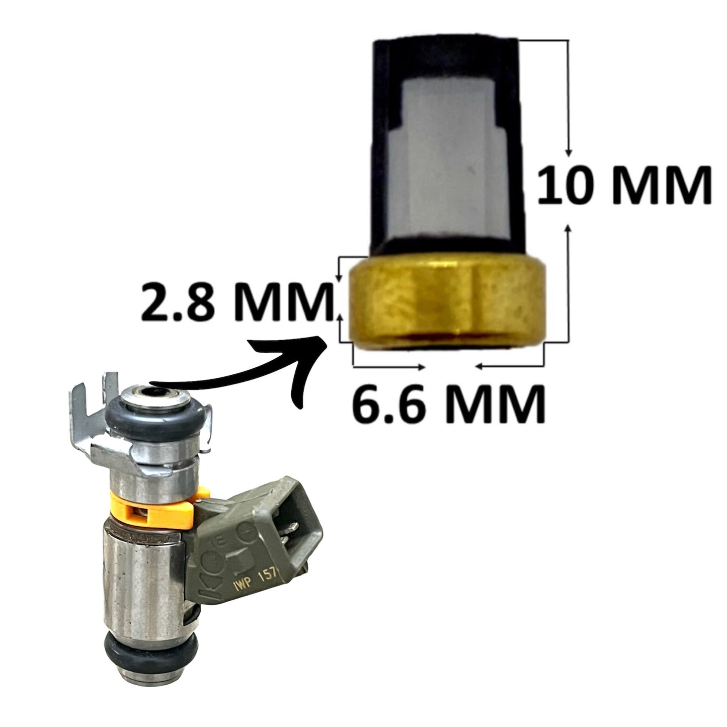 M110-50 Microfiltro Webber Corto 50 unidades