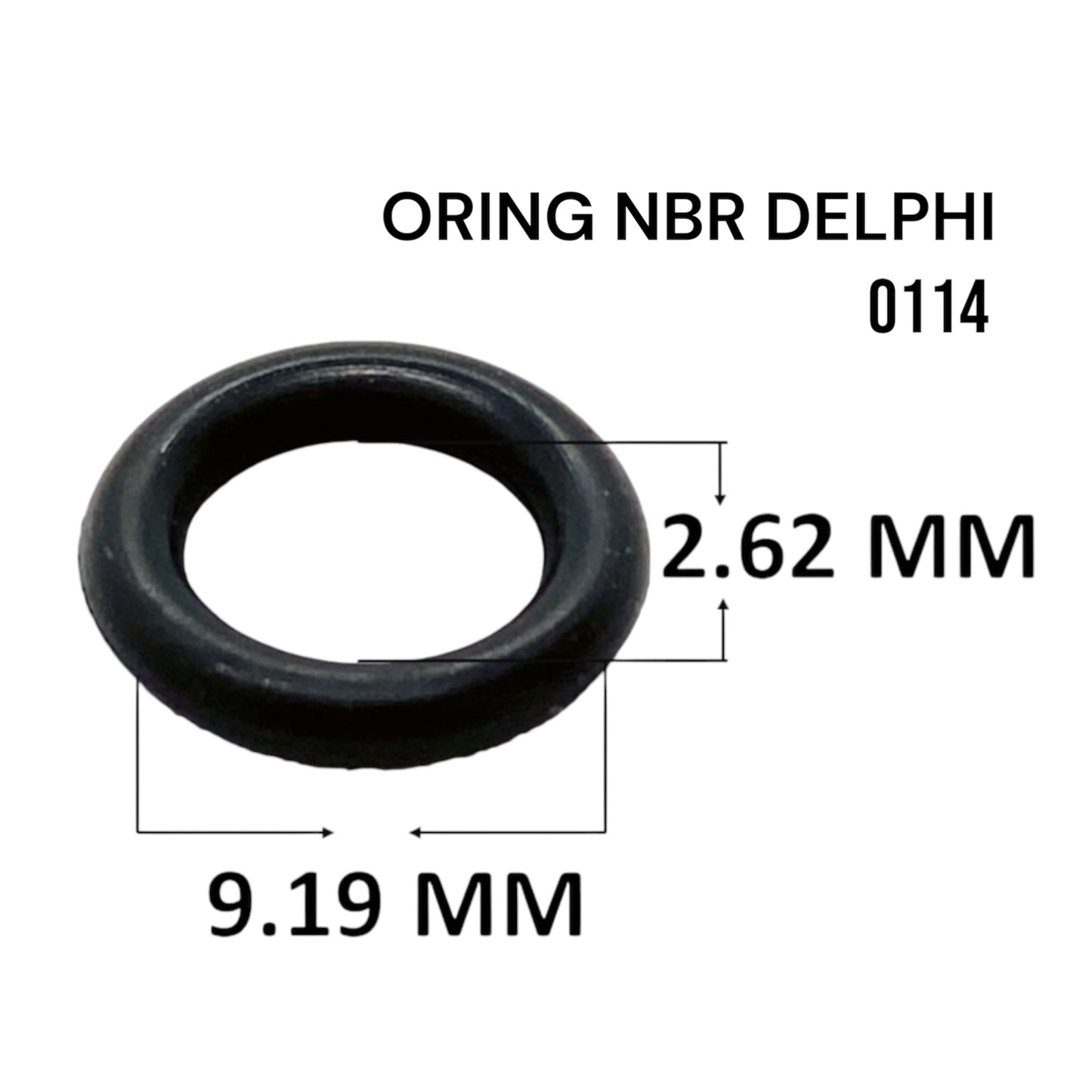 O114 Oring Sello NBR Inyector Delphi
