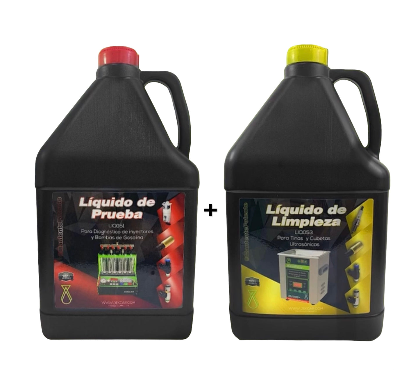 COMBO-LIQ de Líquidos de Prueba y Limpieza de Inyectores