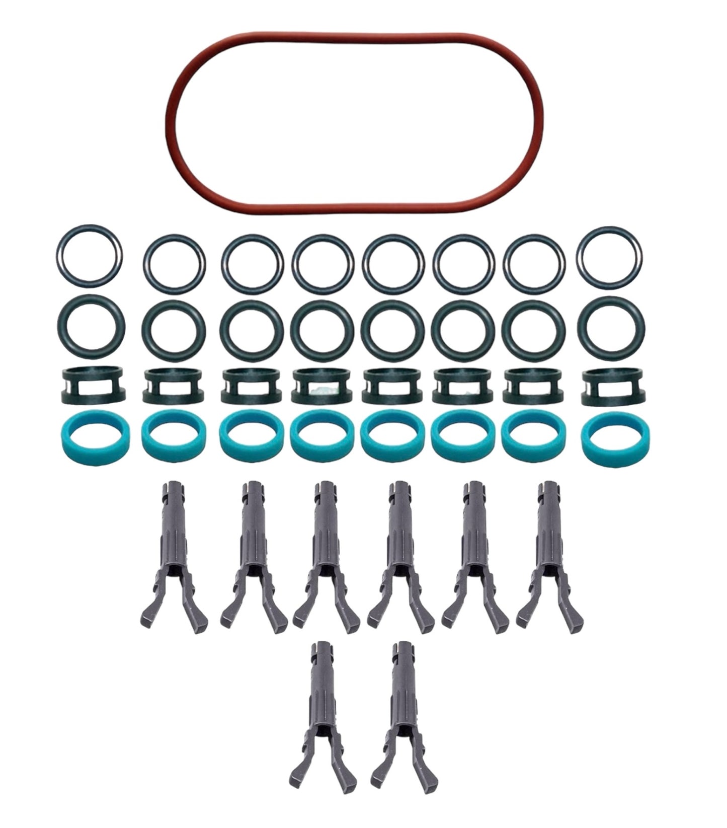 KV008 Kit Inyector Vortec Pulpo Araña 8 cilindros