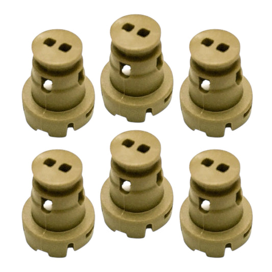 KIT-301 Kit de 6 Toberas (Puntas) Inyector de Gasolina Toyota Prado modelo viejo