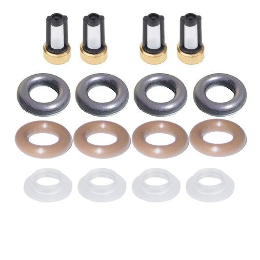 KIT-140V Kit para 4 Inyectores De Gasolina Bosch con Aradelas
